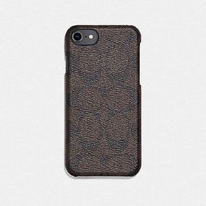 Coach Coated Canvas iPhone 8/7 Case